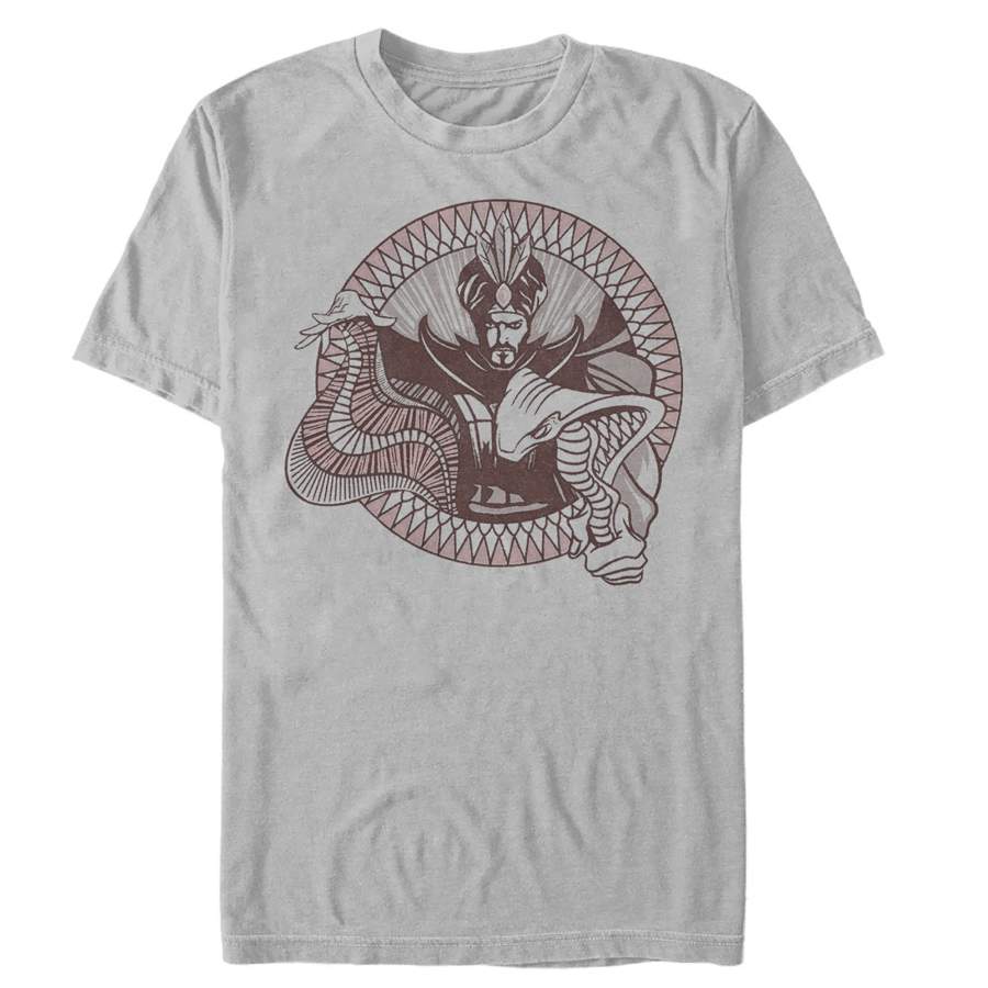 Aladdin Men’s Jafar Cobra Circle  T Shirt