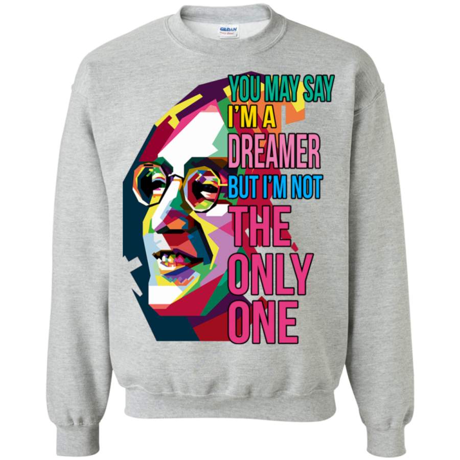 AGR John Lennon Imagine Crewneck Pullover Sweatshirt