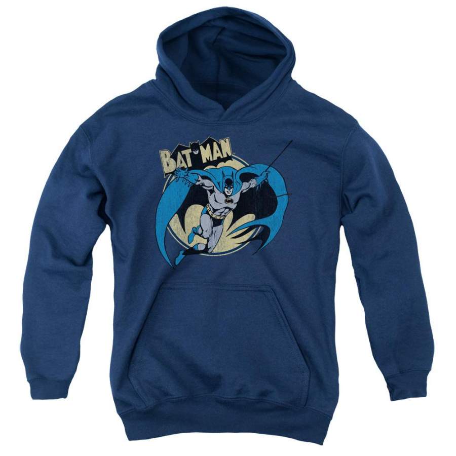 Batman – Through The Night Youth Pull Over Hoodie