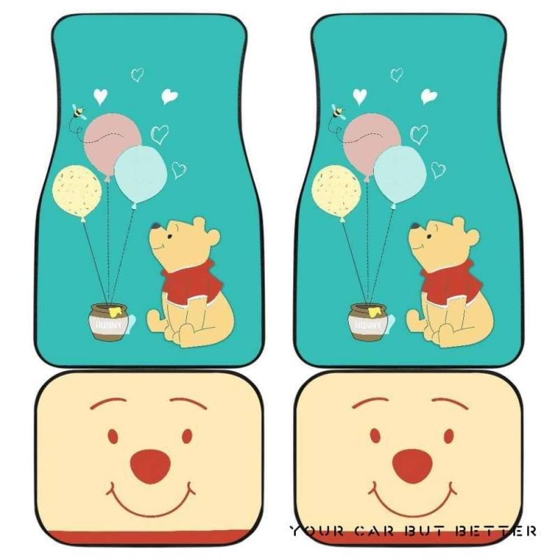 Pooh Car Floor Mats 10