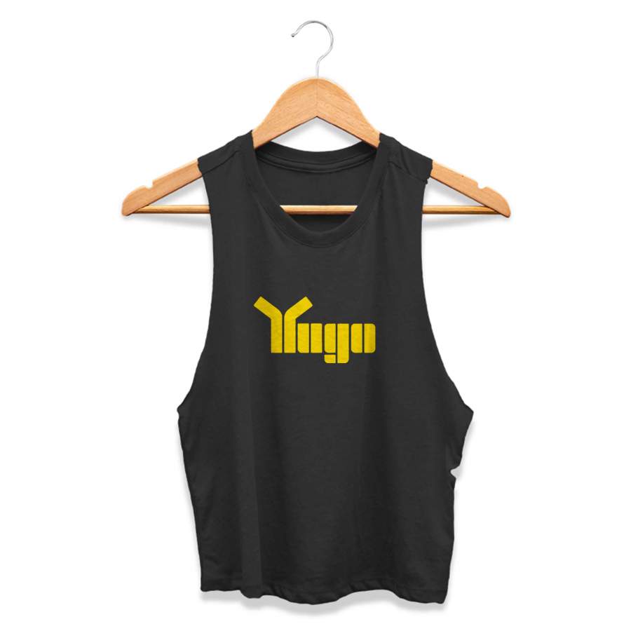 Yugoslavia Cars Classic Vintage Retro 80’s CPY Womans Crop Tanktop Tee