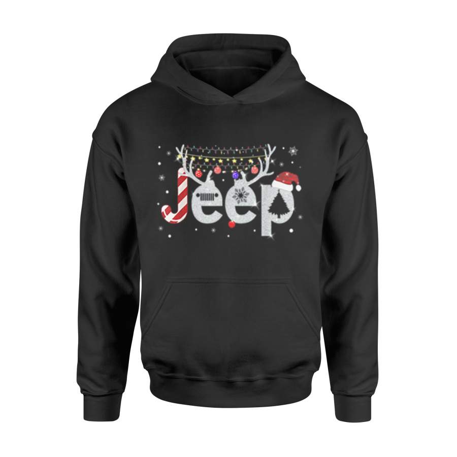 Merry Jeep-mas Christmas Jeep Car Lover T-Shirt