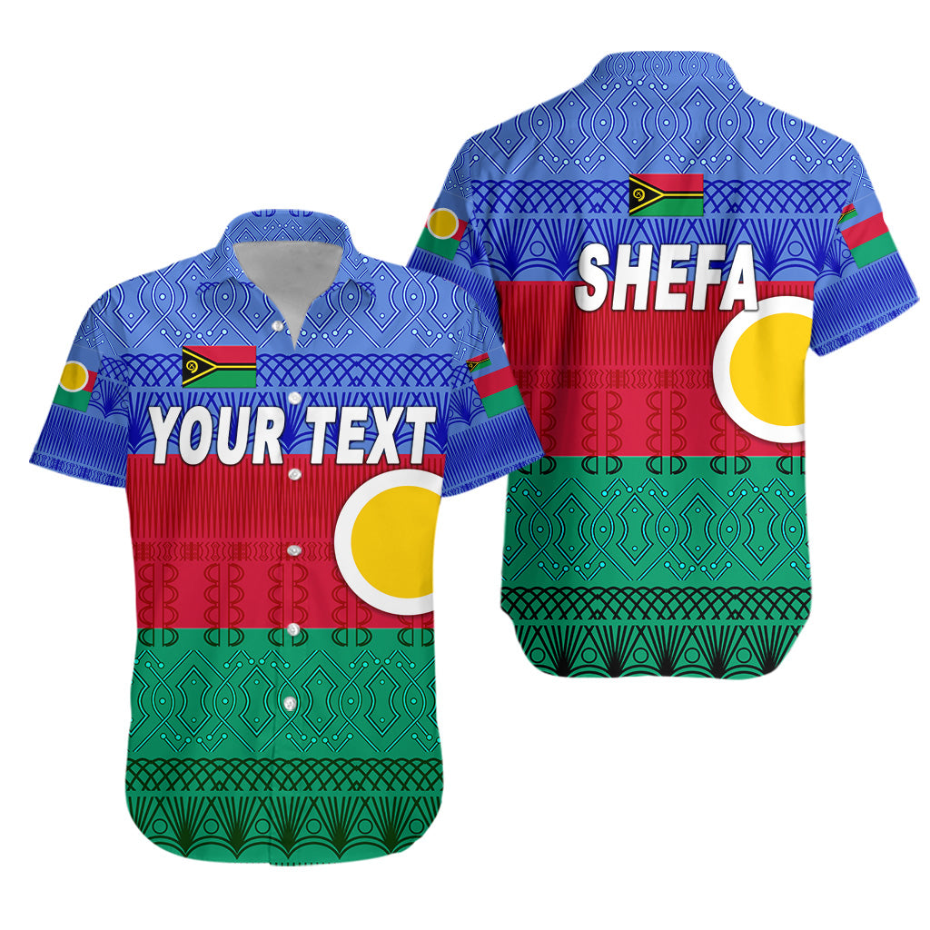 (Custom Personalised) Shefa Province Hawaiian Shirt Vanuatu Pattern Traditional Style Lt8