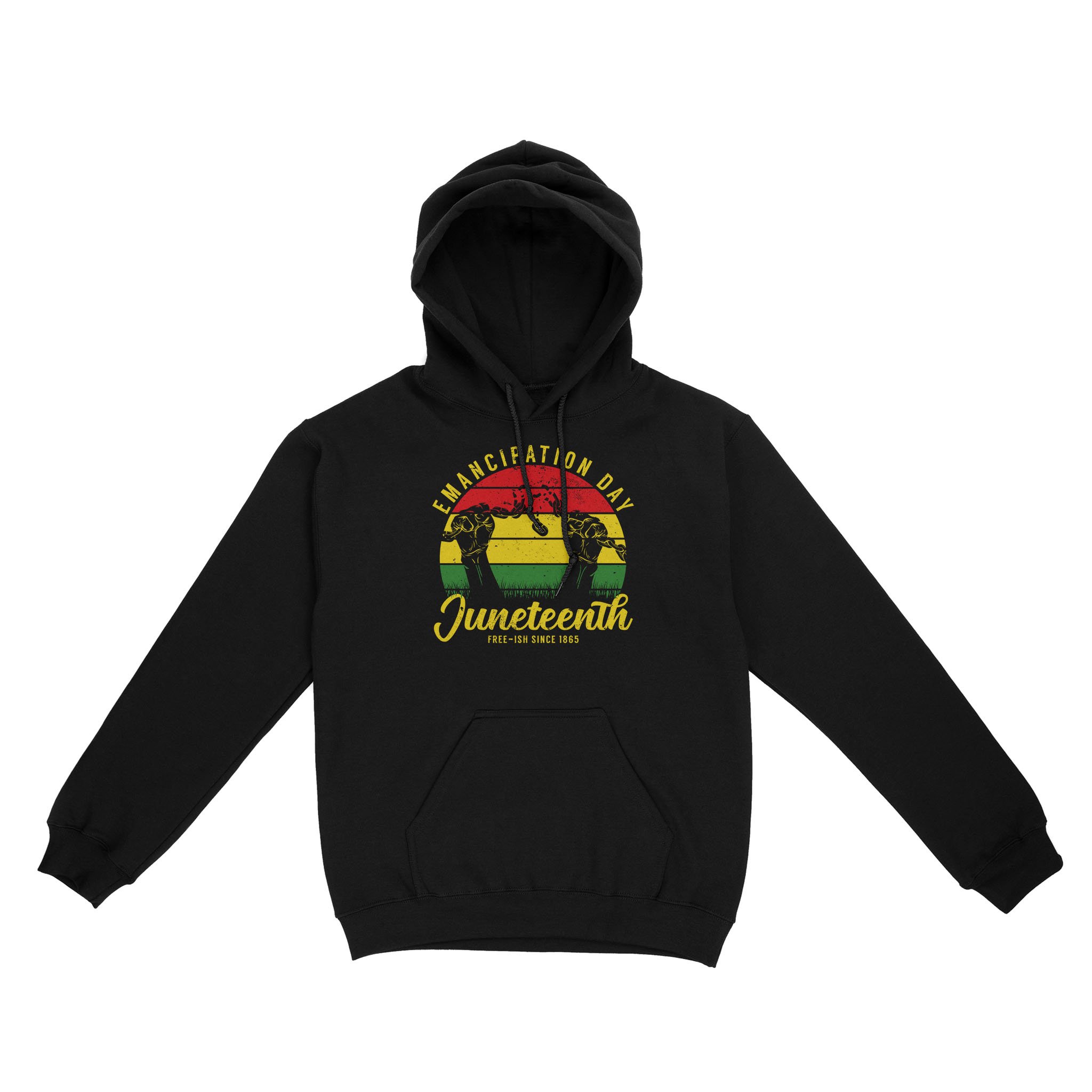 Juneteenth Emancipation Day Vintage Cool Melanin Black Pride Shirt – Standard Hoodie