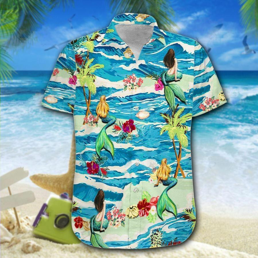 Mermaid On The Beach Hawaii Shirt Unisex Adult Ha96448