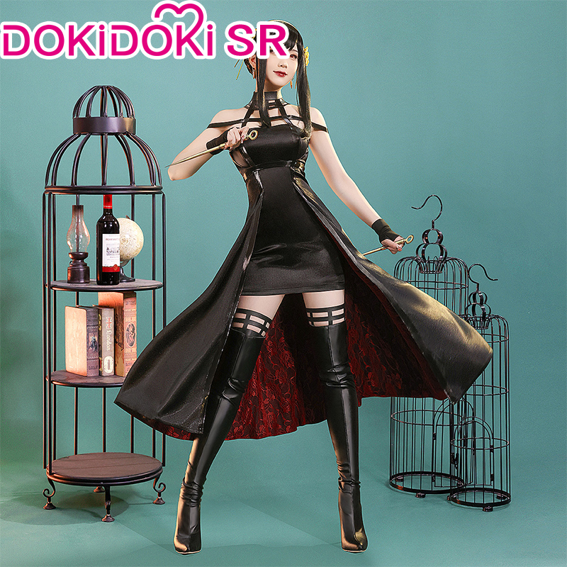 【Size S-2XL】IN STOCK DokiDoki-SR Anime SPY×FAMILY Cosplay Yor Forger Cosplay Costume Manga SPY×FAMILY Cosplay Costume Women Yor alx