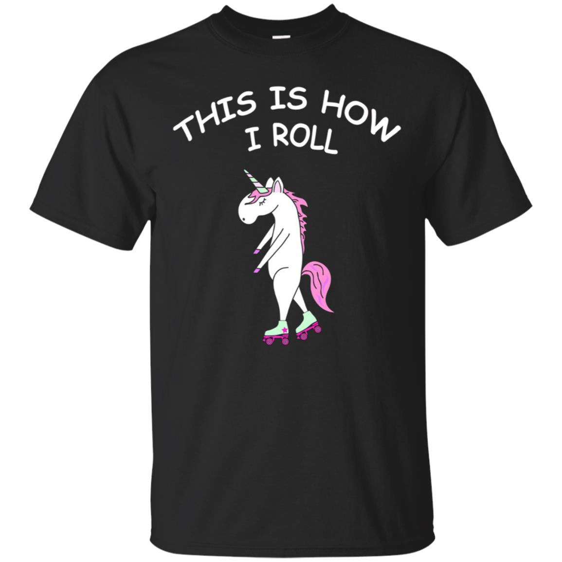 Women’S Roller Skating Unicorn T Shirt