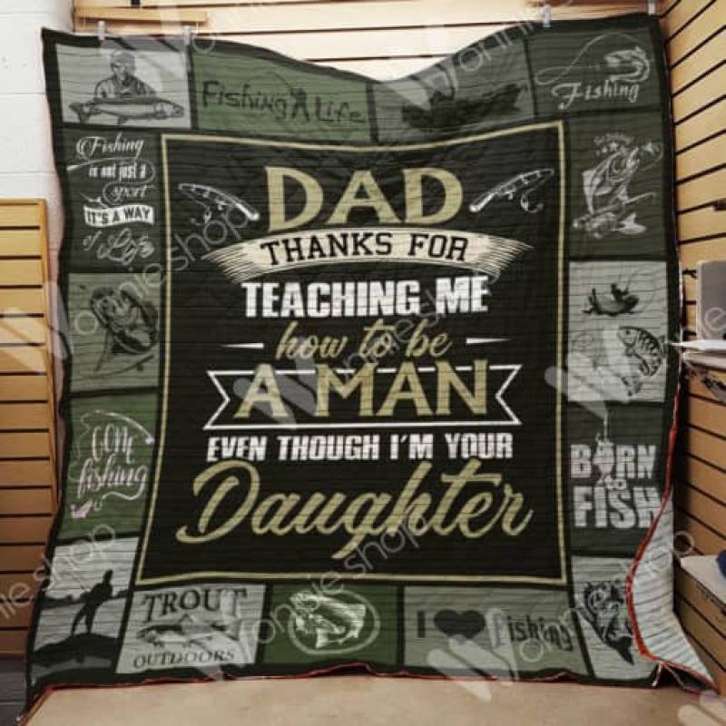 Fishing Dad Blanket JN1001 81O39