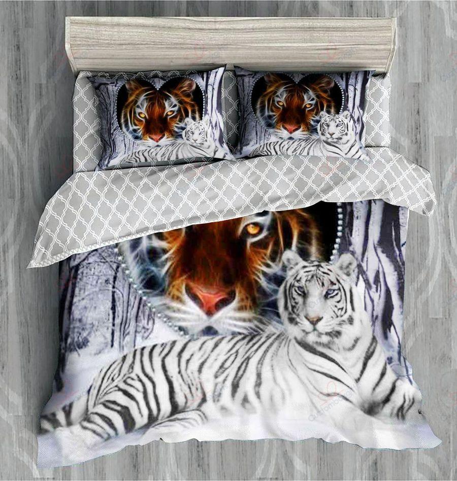 Tmarc Tee White Tiger Power Bedding Set Su200602