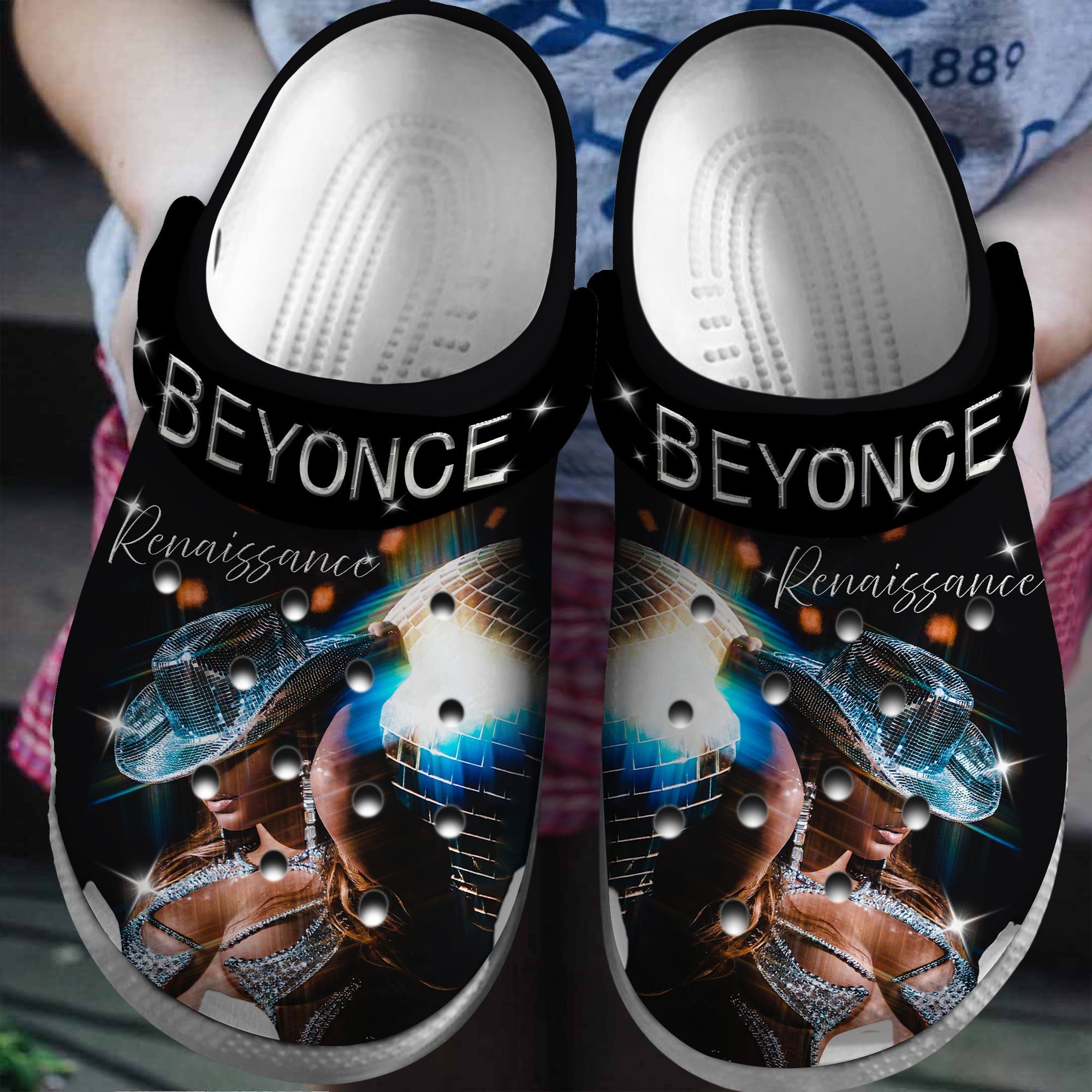 Beyonce Singer Music Crocs Crocband Clogs Shoes Comfortable For Men Women and Kids