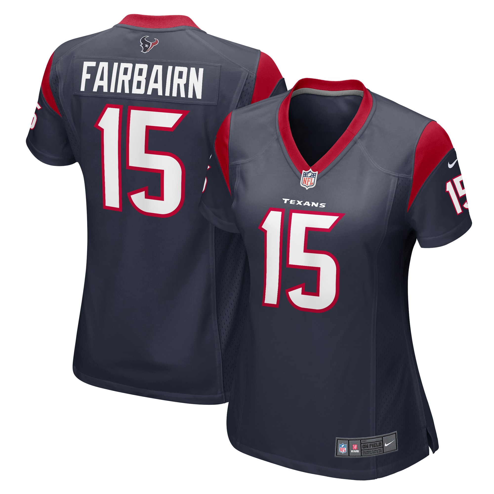 Women’s Houston Texans Ka’imi Fairbairn  Navy Team Game Jersey