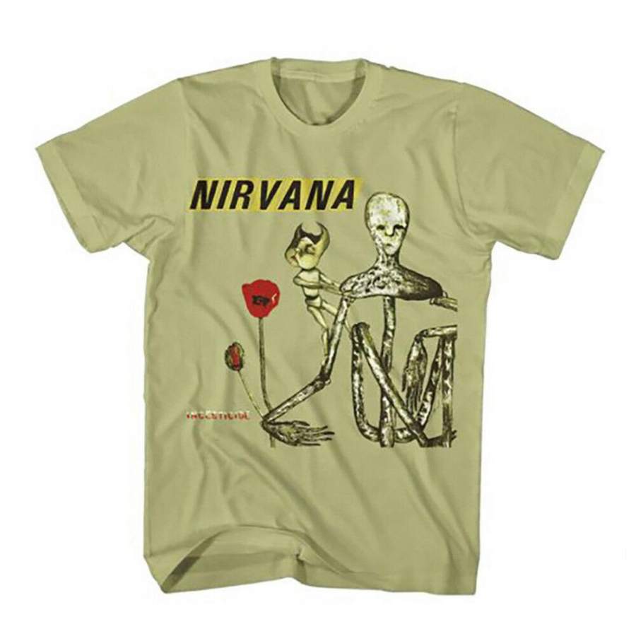 NIRVANA Incesticide olive T-Shirt