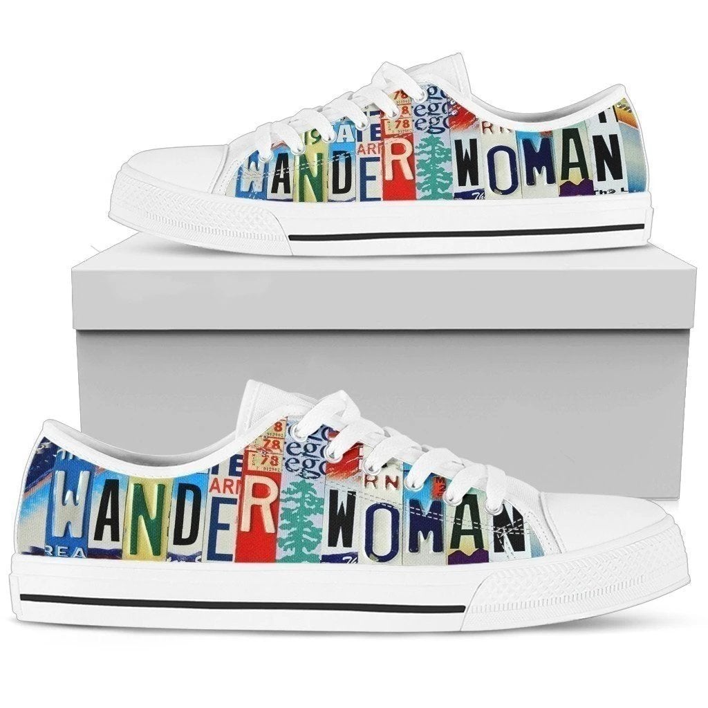 Wander Woman Camping Lover Women’S Sneakers Style