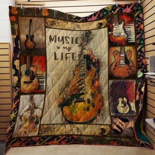 Guitarist D0701 84o32 3D Quilt Blanket HGM13