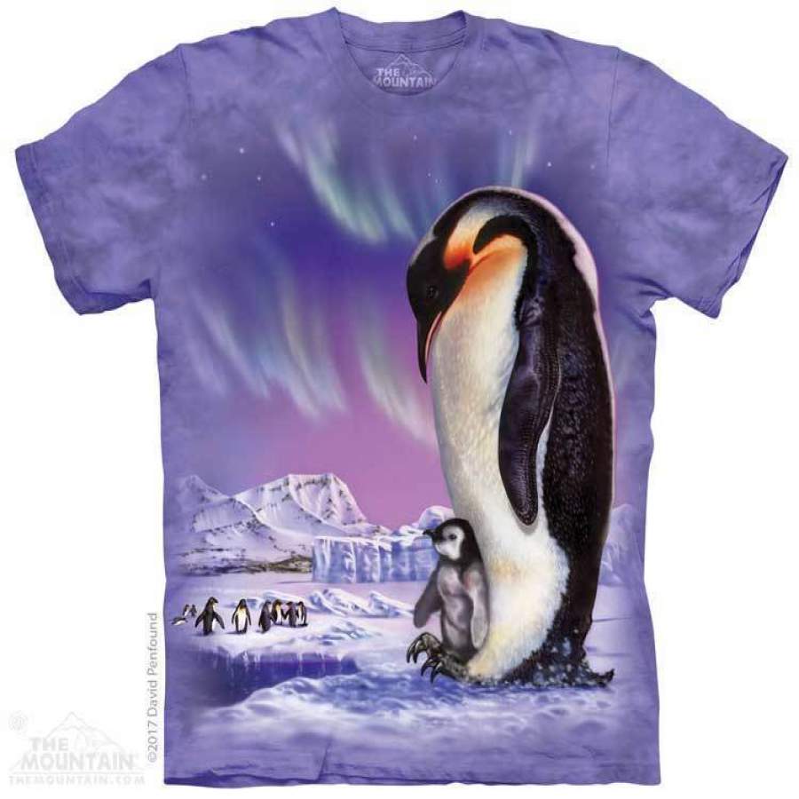 Papa Penguin Adult T-Shirt