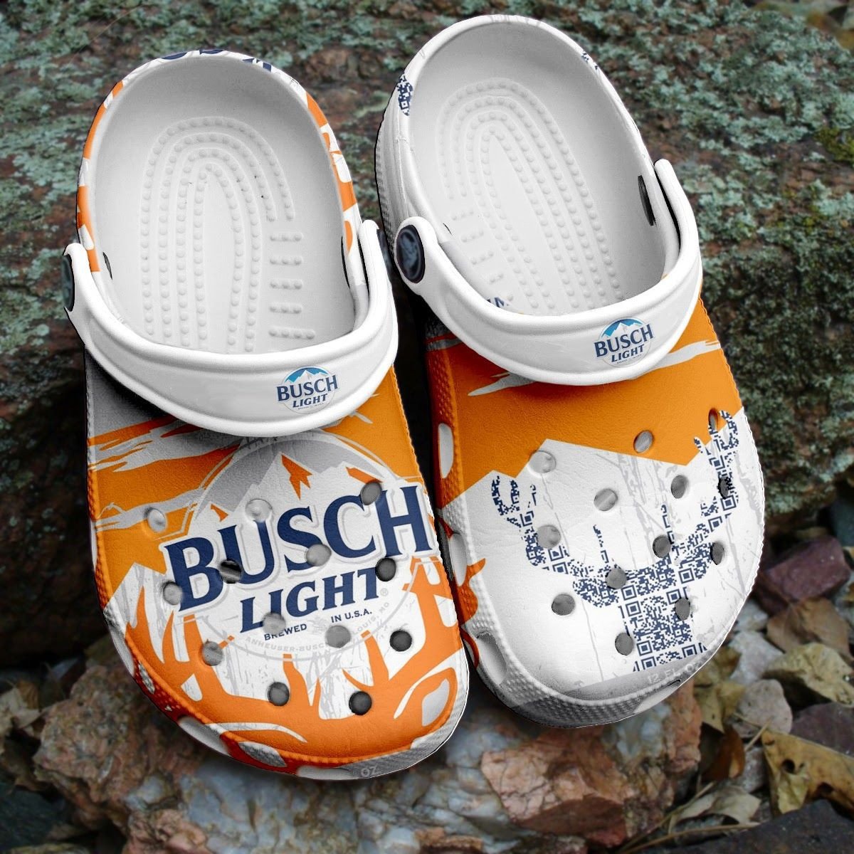 Busch Light Beer Deer Hunter Drink Gift Rubber Clogs Clogband Clogs, Comfy Footwear For Men And Women