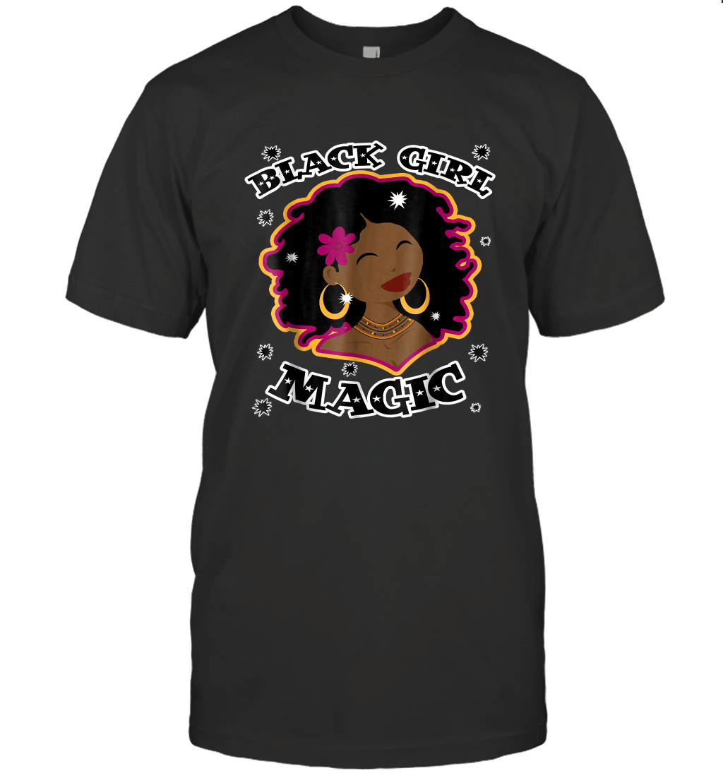 Black Girl Magic Natural Hair T shirt T-Shirt