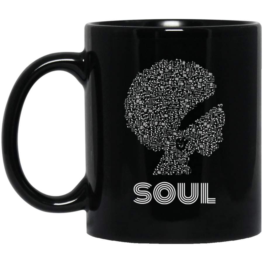 Soul Melanin Pro Black Women Men Mug African American Girl Coffee Cup