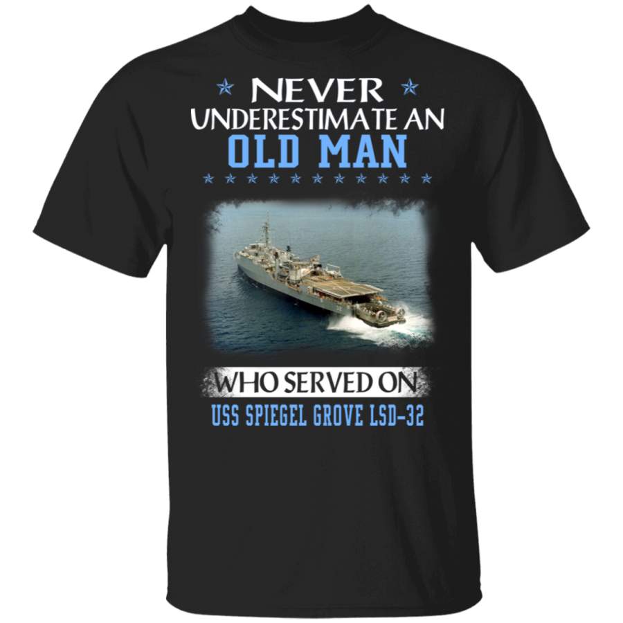 USS Spiegel Grove LSD-32 Veterans Day Christmas Gift T-Shirt