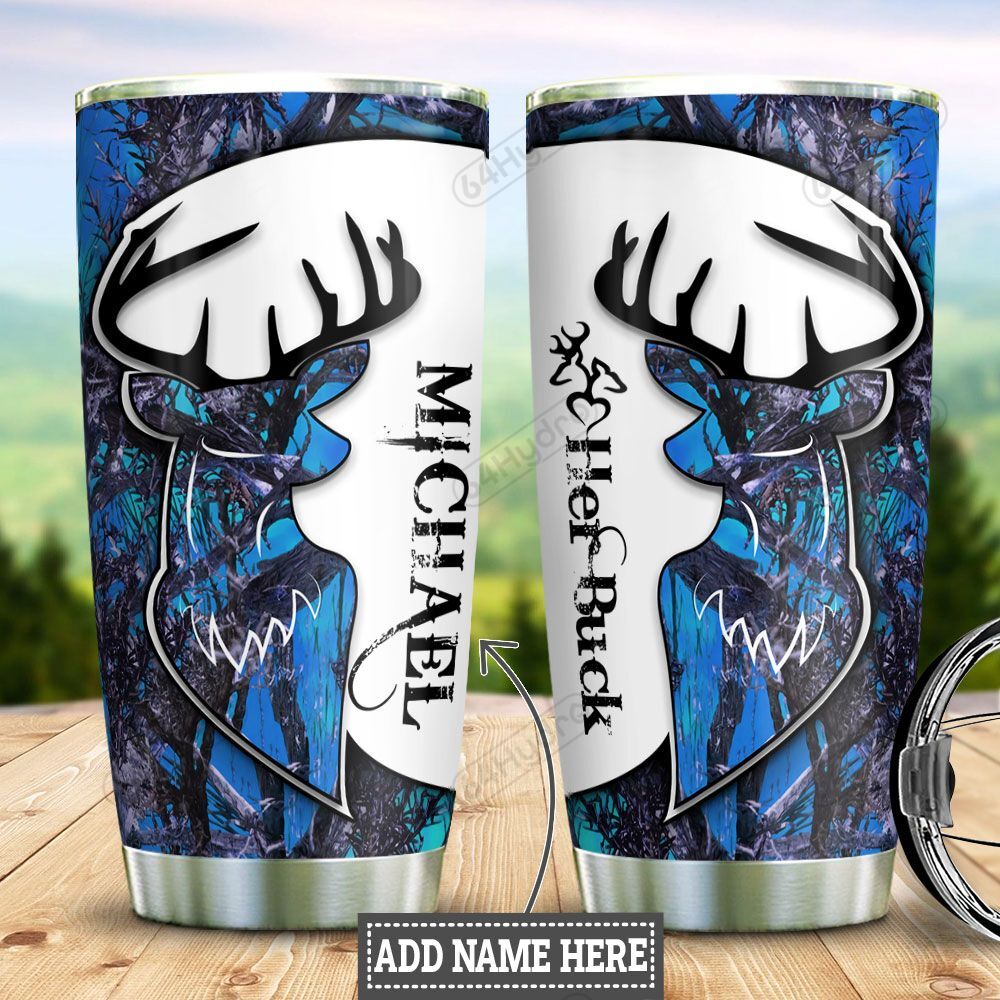 Personalized Hunting Couple Man HLZ0701022Z Stainless Steel Tumbler