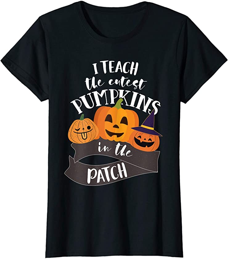 Womens Preschool teacher halloween shirt- Cute shirt for women T-Shirt