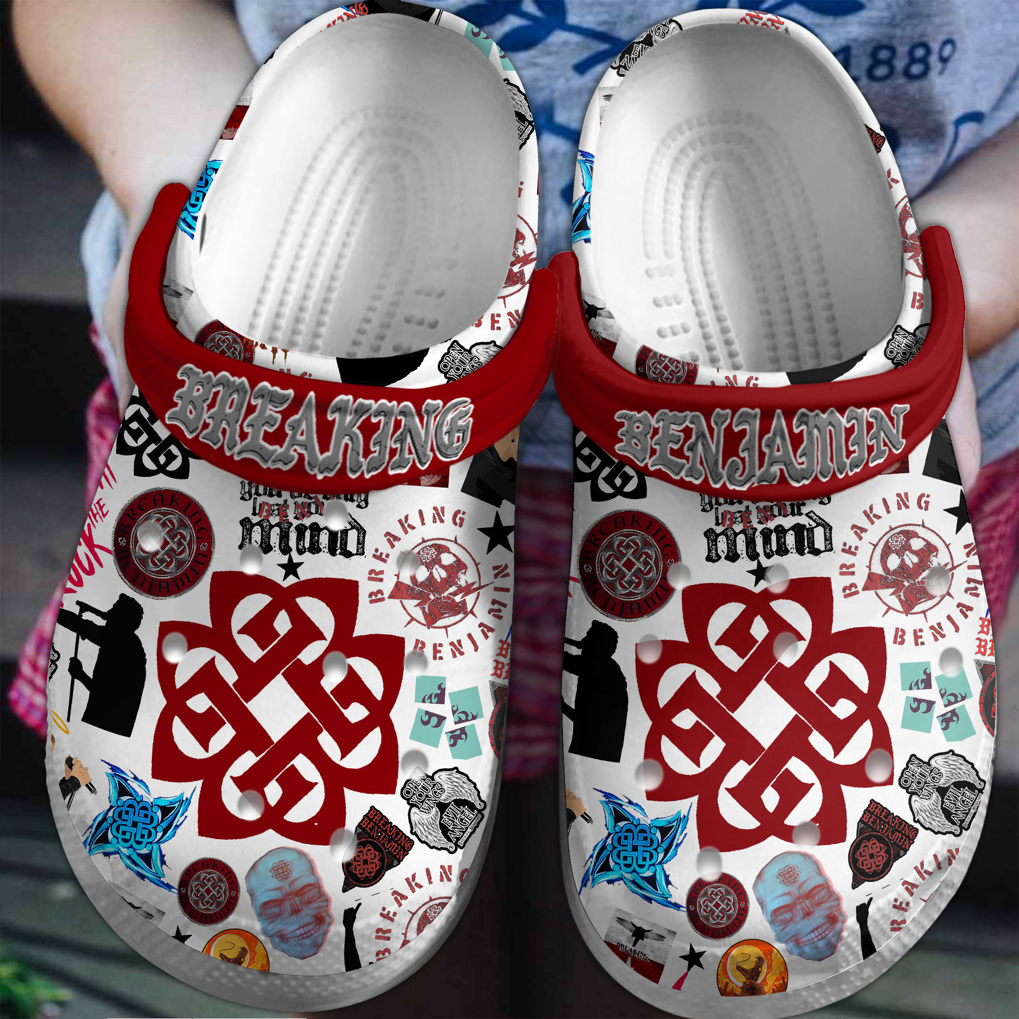 Breaking Benjamin Crocss Clogs For Men Women And Kid Kdisggvo