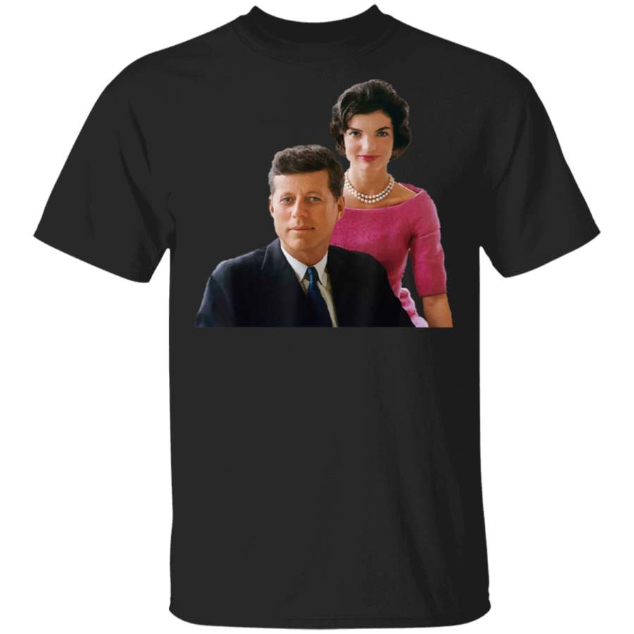 JFK John F Kennedy Jackie Kennedy 35th President TShirt