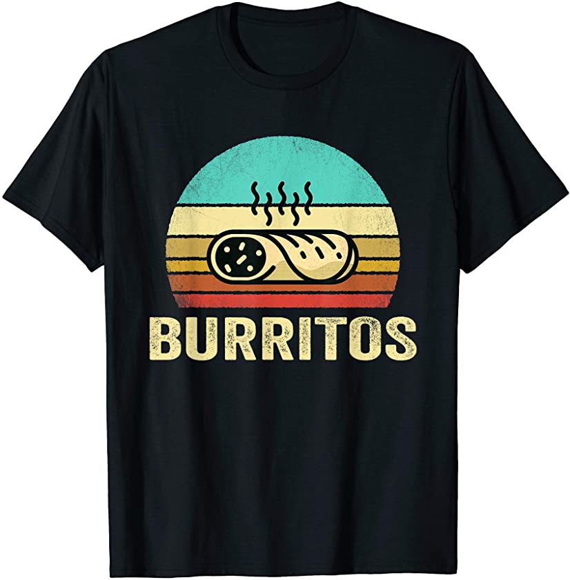 Vintage Burritos Shirt Sunset