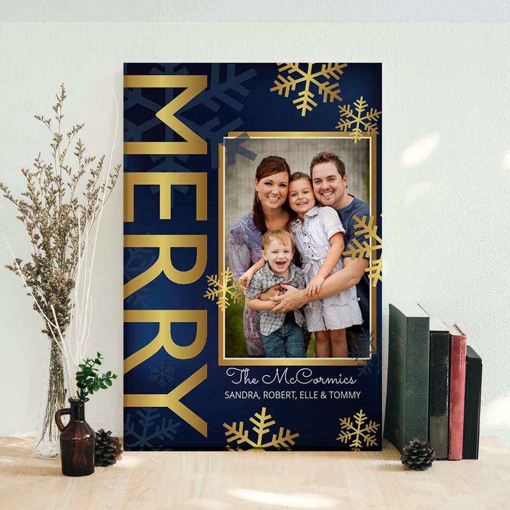 ViticStore™ Personalize Picture, Keep The Family Memories – Christmas canvas for decor, family gift, home decor, christmas gift