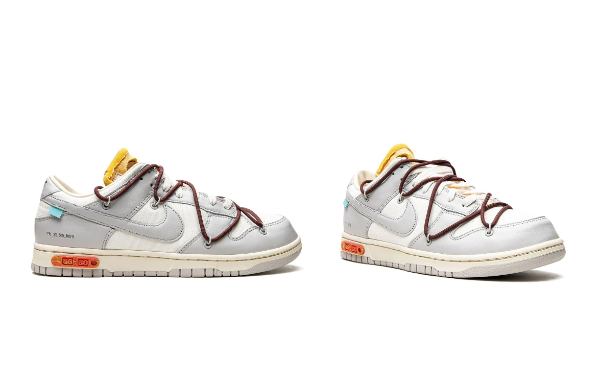 Dunk Low Off-White Lot 46 601286