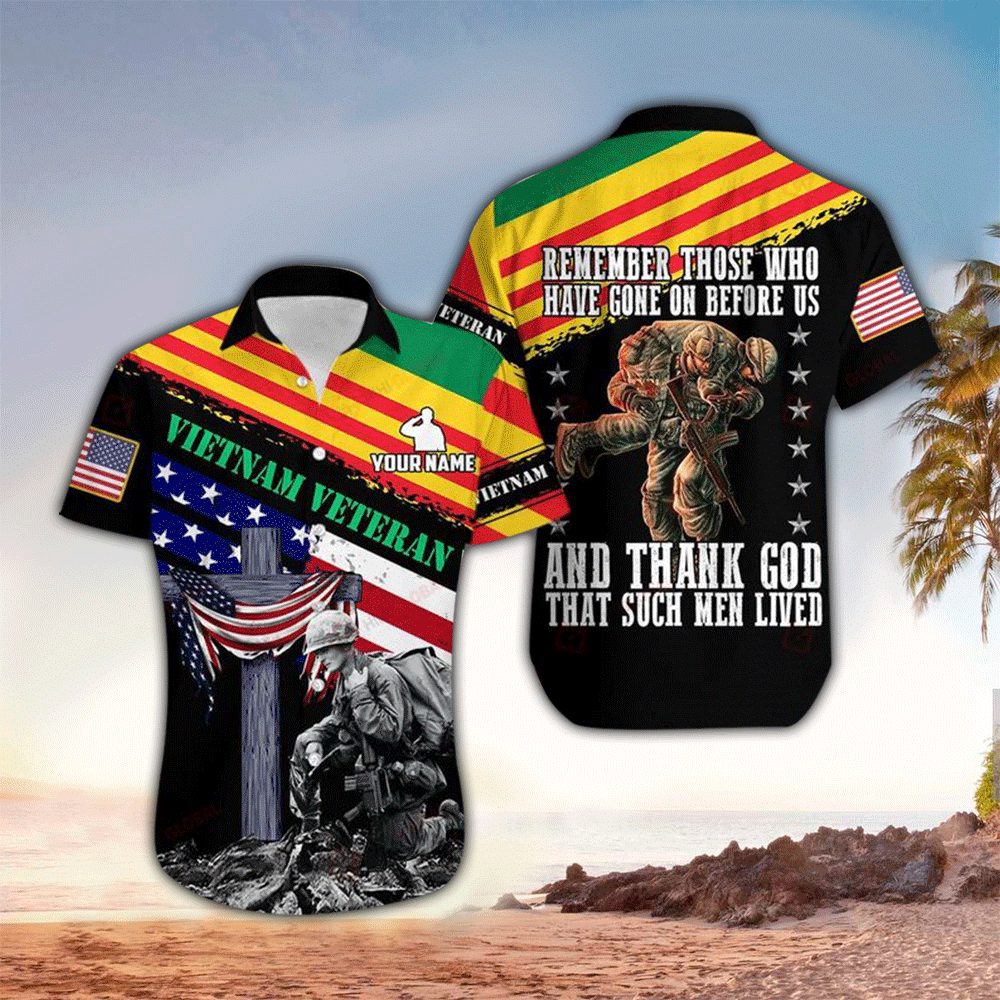 Thank God That Such Men Lived Vietnam Veteran Hawaii Shirt Aloha Ha24871