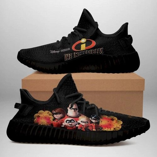 The Incredibles Black Birthday Gift Idea For Him Son Boyfriend Father’S Day Shoes Yeezy Sneakers