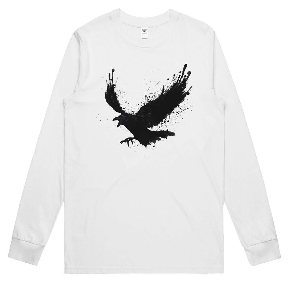 Raven Long Sleeve T Shirts