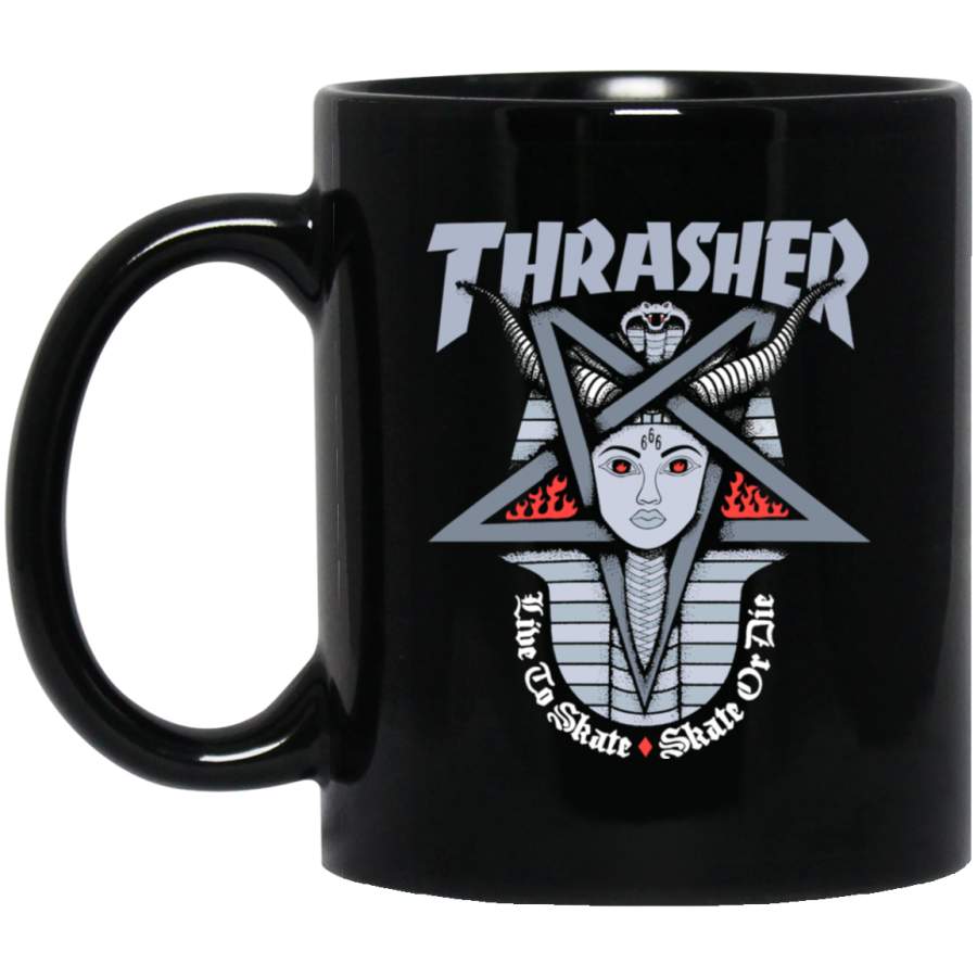 Thrasher Magazine Goddess Black Mug