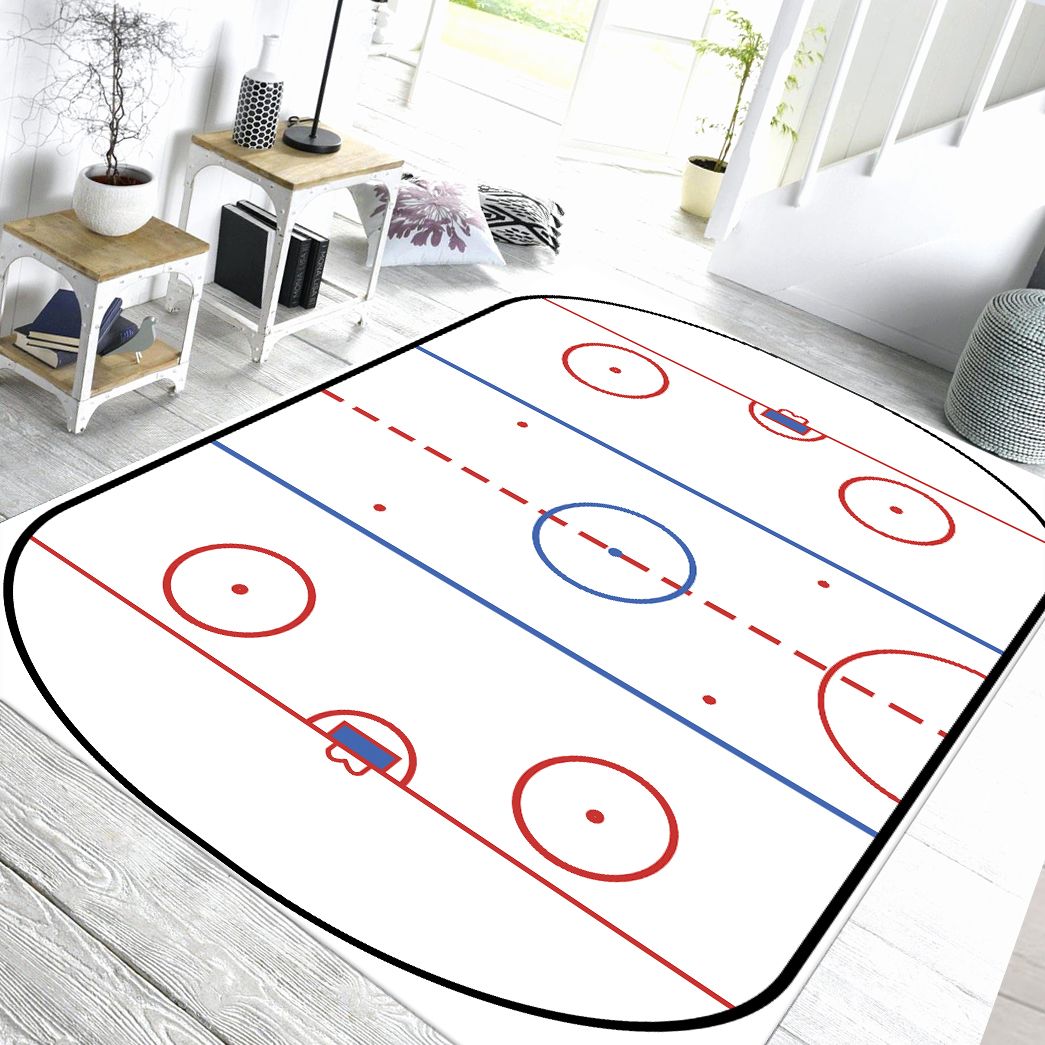 Casespring 3D Ice Hockey Rick Custom Carpet