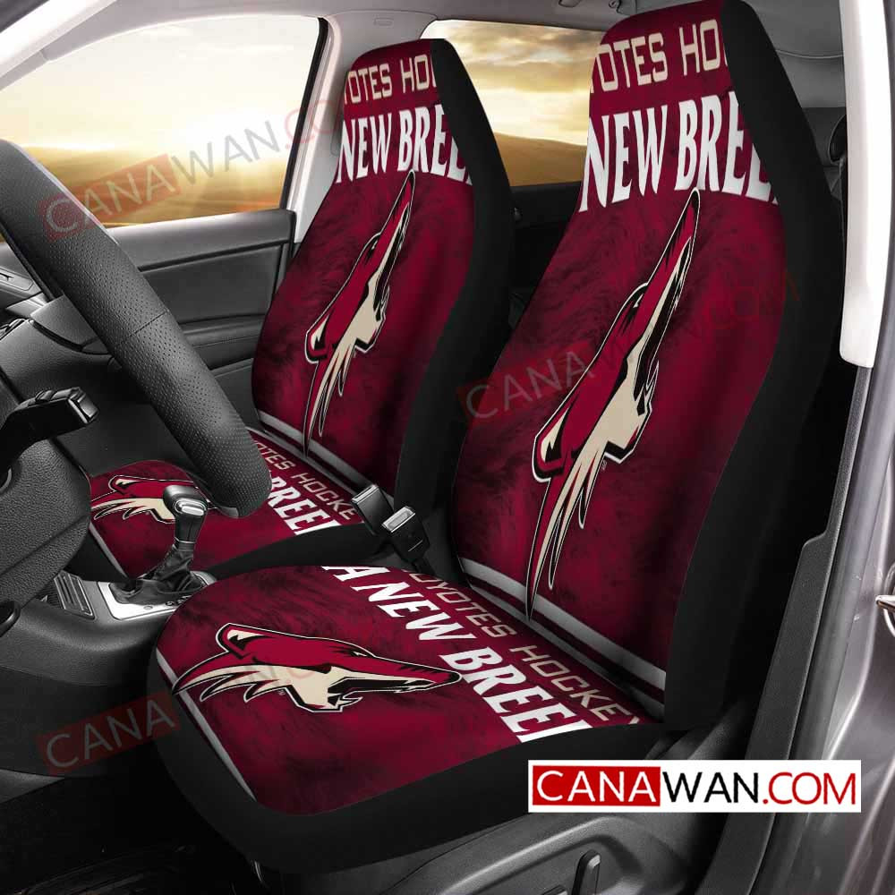 Arizona Coyoteslogo Art Style81 3D Customized Personalized Car Seat Cover