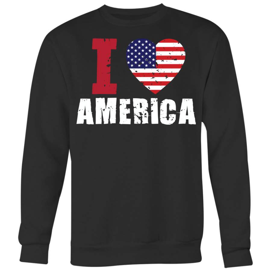 I Love America, 4th of July Shirt