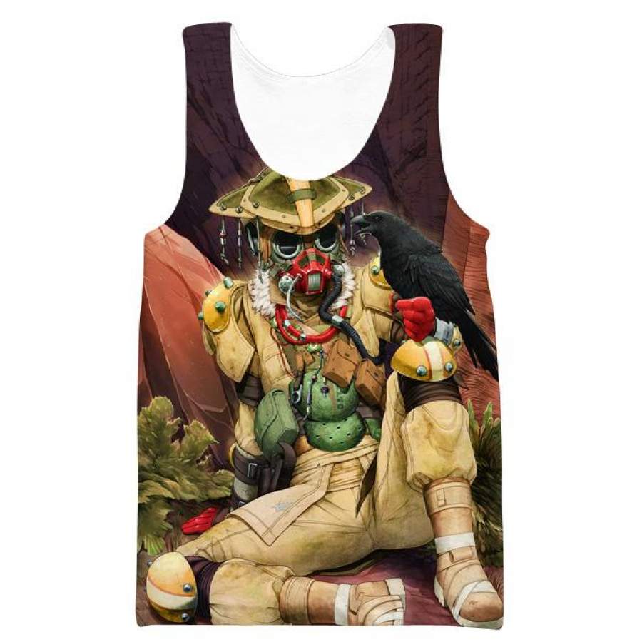 Apex Legends Gym Shirts – Bloodhound Tank Top
