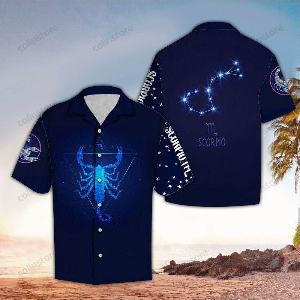 Scorpio Hawaii Perfect Shirt Aloha Ha84312