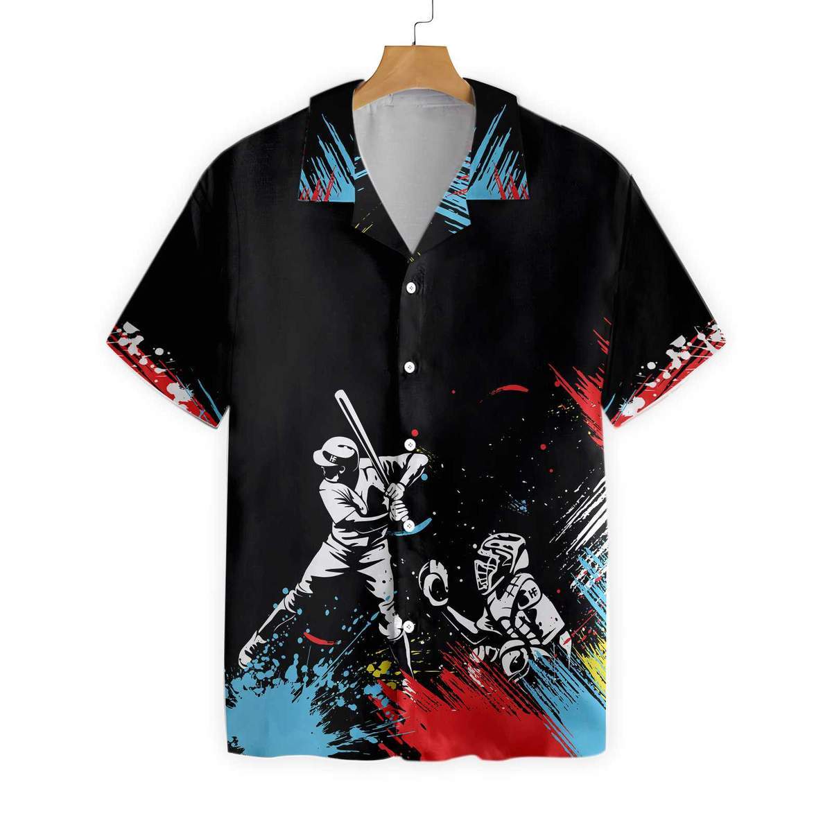 Baseball Coloful Hawaii Shirt Ha30279