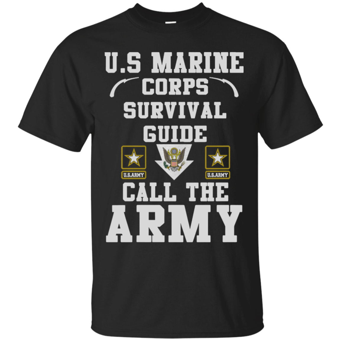 US Marine corps survival guide US Army call the Army shirt Cotton Shirt