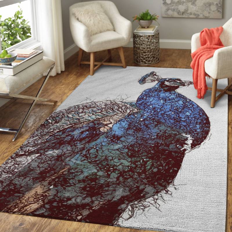 Abstract Bird – Animals Area Rug Carpet