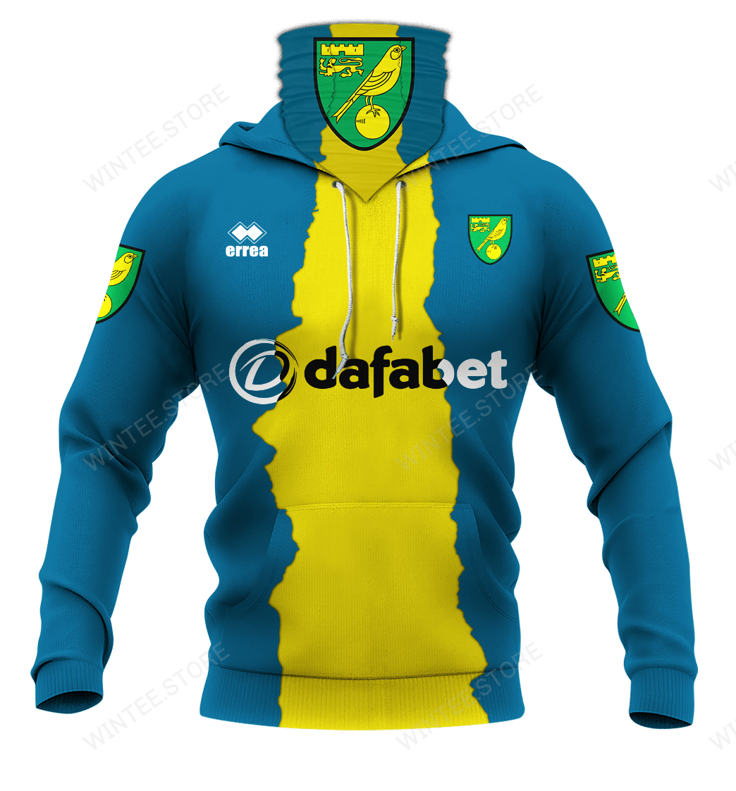 22NorwichCity001 |HoodieMask| CUSTOMIZE YOUR NAME & NUMBER