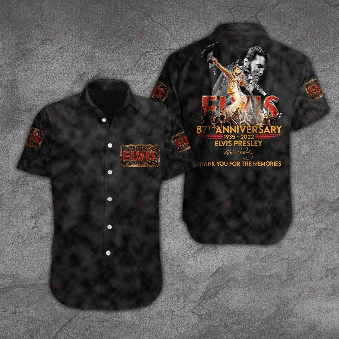 Elvis Presley Hawaiian 3D Shirt 3Hs-X7F1