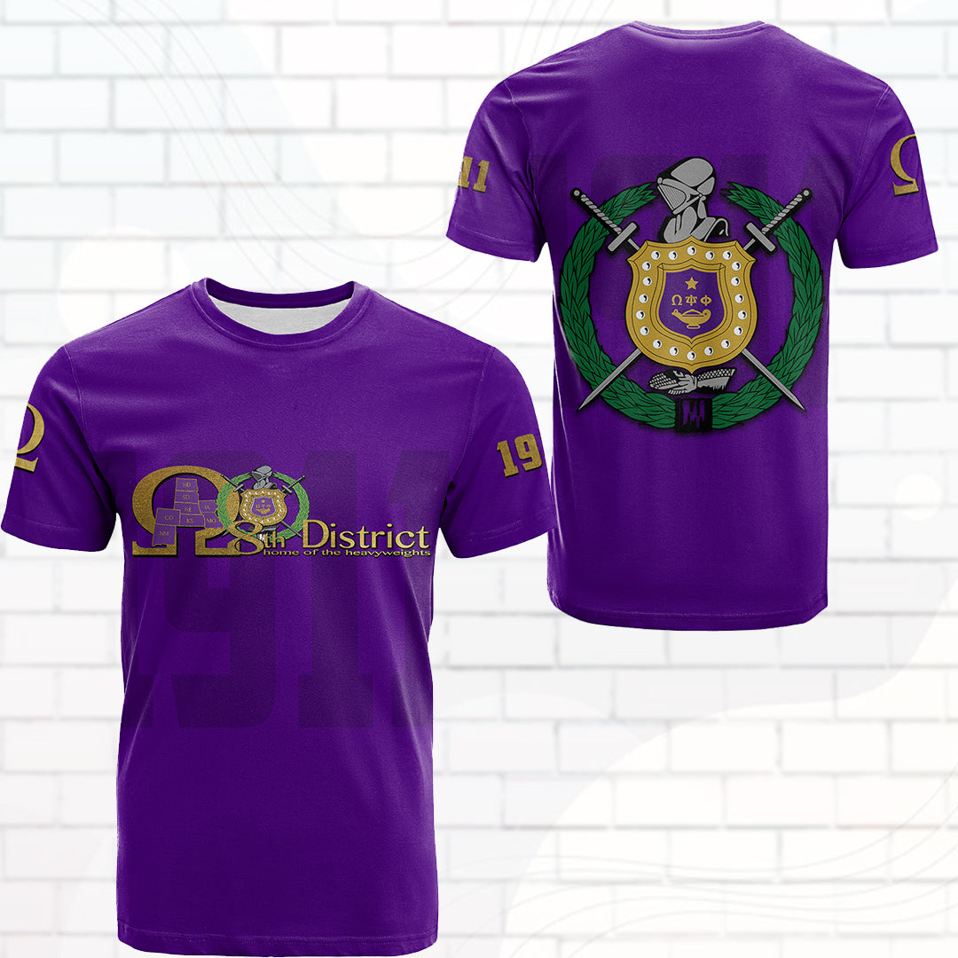 Omega Psi In Honor Of Brothers T Shirt No.3 Lt6