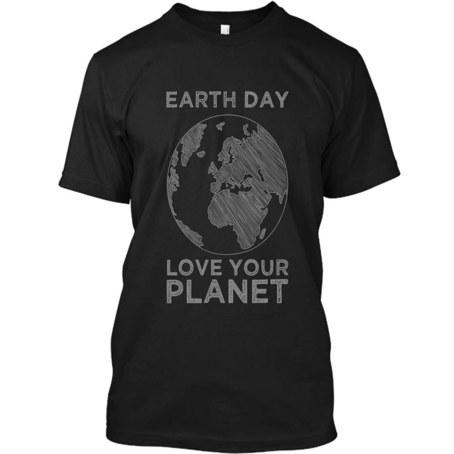 Earth Day Love Your Planet Vintage Premium Shirt Custom Ultra Cotton