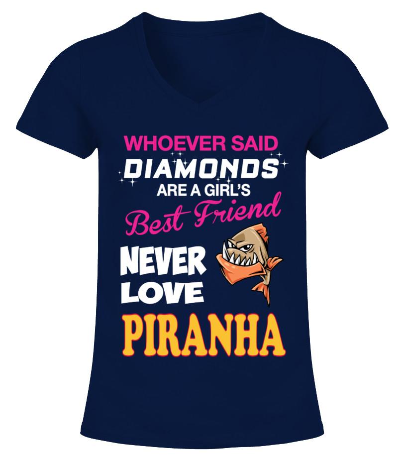 Piranha Animals Lover T Shirts C-Pd9P9