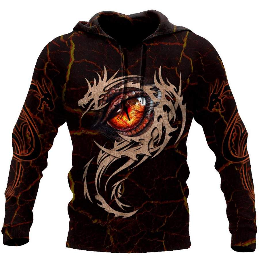 The Mythical World: Dragon Eyes 3D All Over Printed Shirts MH2508201