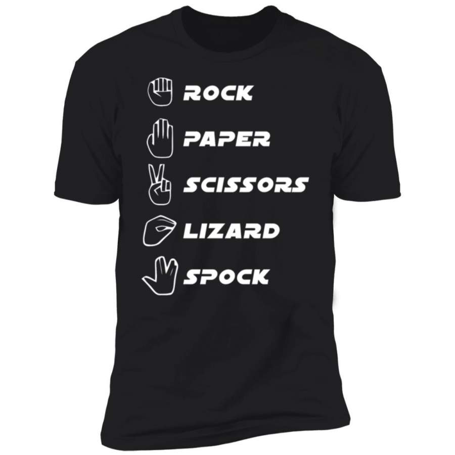 Scissor – Rock Paper Scissors Lizard Spock T-Shirt