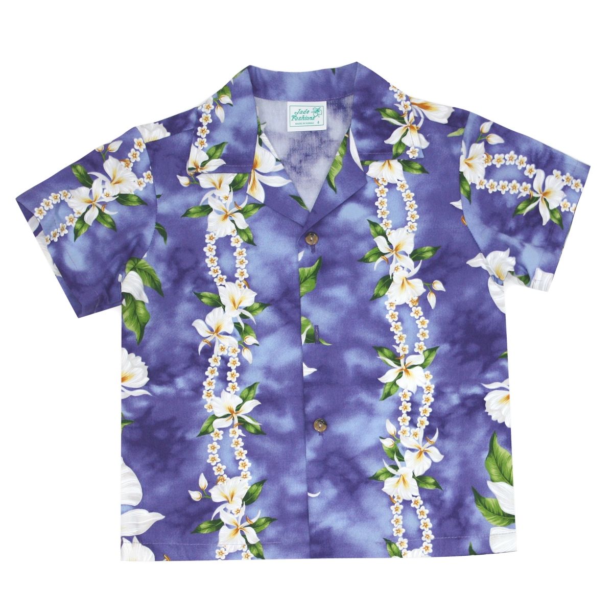 White Ginger Garden Purple High Quality Hawaii Shirt Ha15709